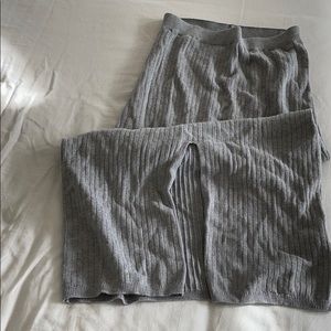 Free People Front Slit Skirt